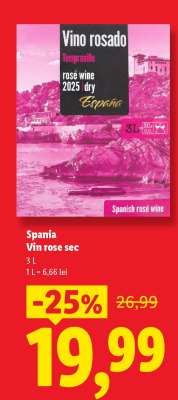 Spania Vin rose sec