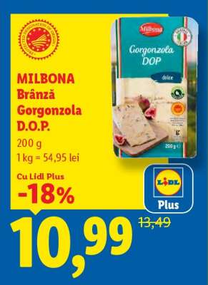 Milbona Brânză Gorgonzola D.O.P.