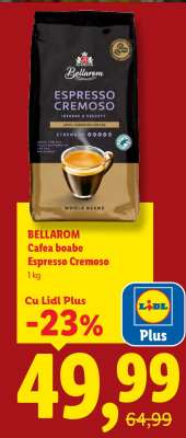 BELLAROM Cafea boabe Espresso Cremoso