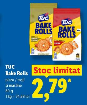 TUC Bake Rolls