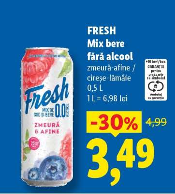 FRESH Mix bere fără alcool
