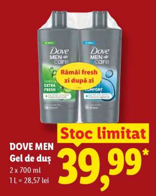 Dove Men Gel de Duș
