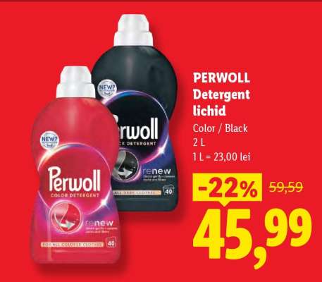 PERWOLL Detergent lichid