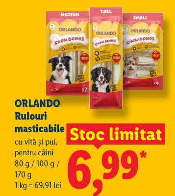 ORLANDO Rulouri masticabile