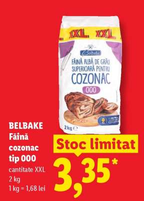 BELBAKE Făină cozonac tip 000