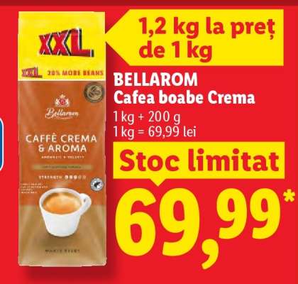 Bellarom Cafea boabe Crema