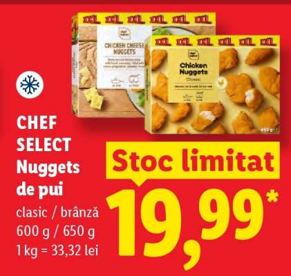 CHEF SELECT Nuggets de pui