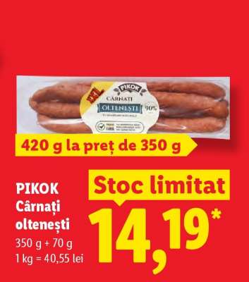 Pikok Cârnați Oltenești