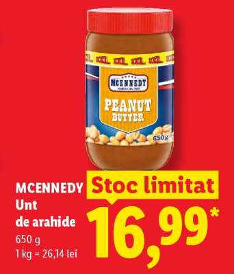 MCENNEDY Unt de arahide