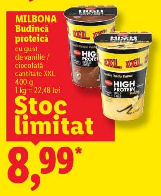 Milbona Budincă proteică