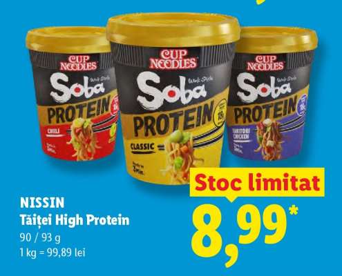 NISSIN Tăiței High Protein