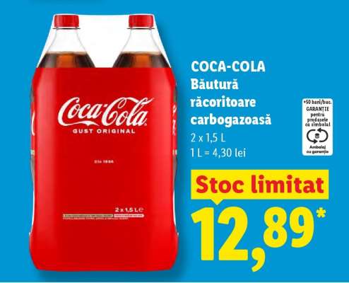 COCA-COLA Băutură răcoritoare carbogazoasă