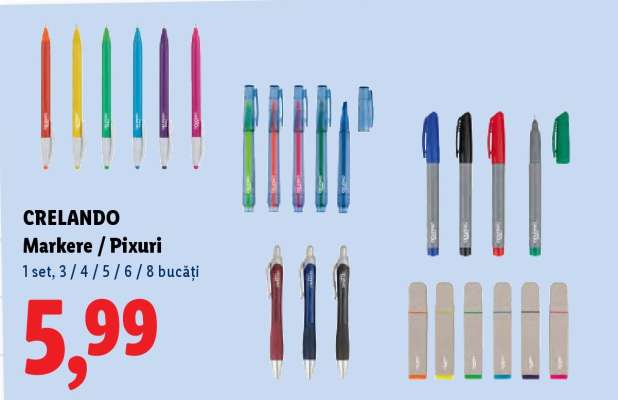 CRELANDO Markere / Pixuri