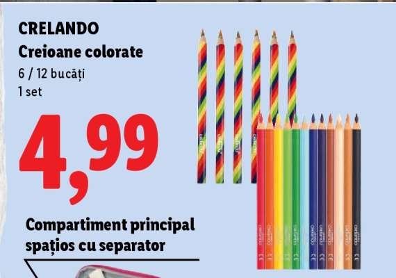 CRELANDO Creioane colorate