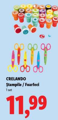 CRELANDO Ștampile / Foarfeci