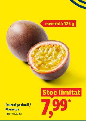 Fructul pasiunii - Maracuja