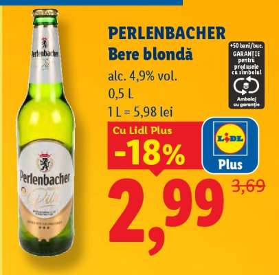 Perlenbacher Bere blondă