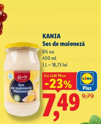 Kania Sos de maioneză