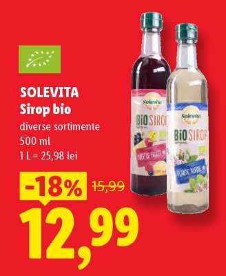 SOLEVITA Sirop bio