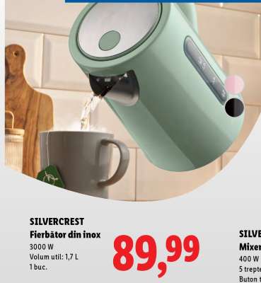 Silvercrest Fierbător din inox