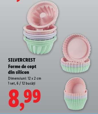 SILVERCREST Forme de copt din silicon