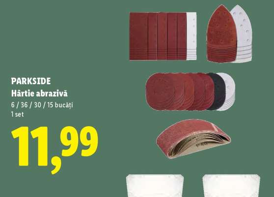 PARKSIDE Hârtie abrazivă