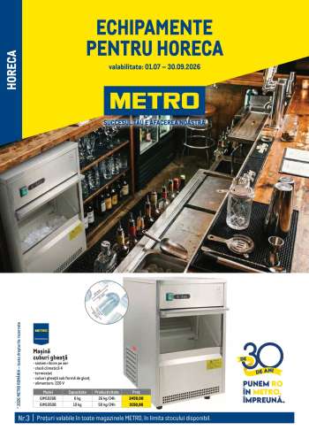 Cataloage Metro - 01.07.2026 - 30.09.2026.