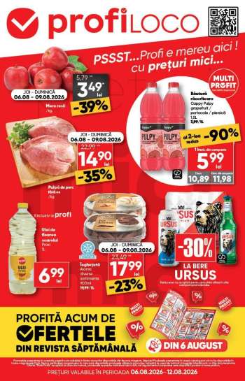 Cataloage Profi Loco - 06.08.2026 - 12.08.2026.