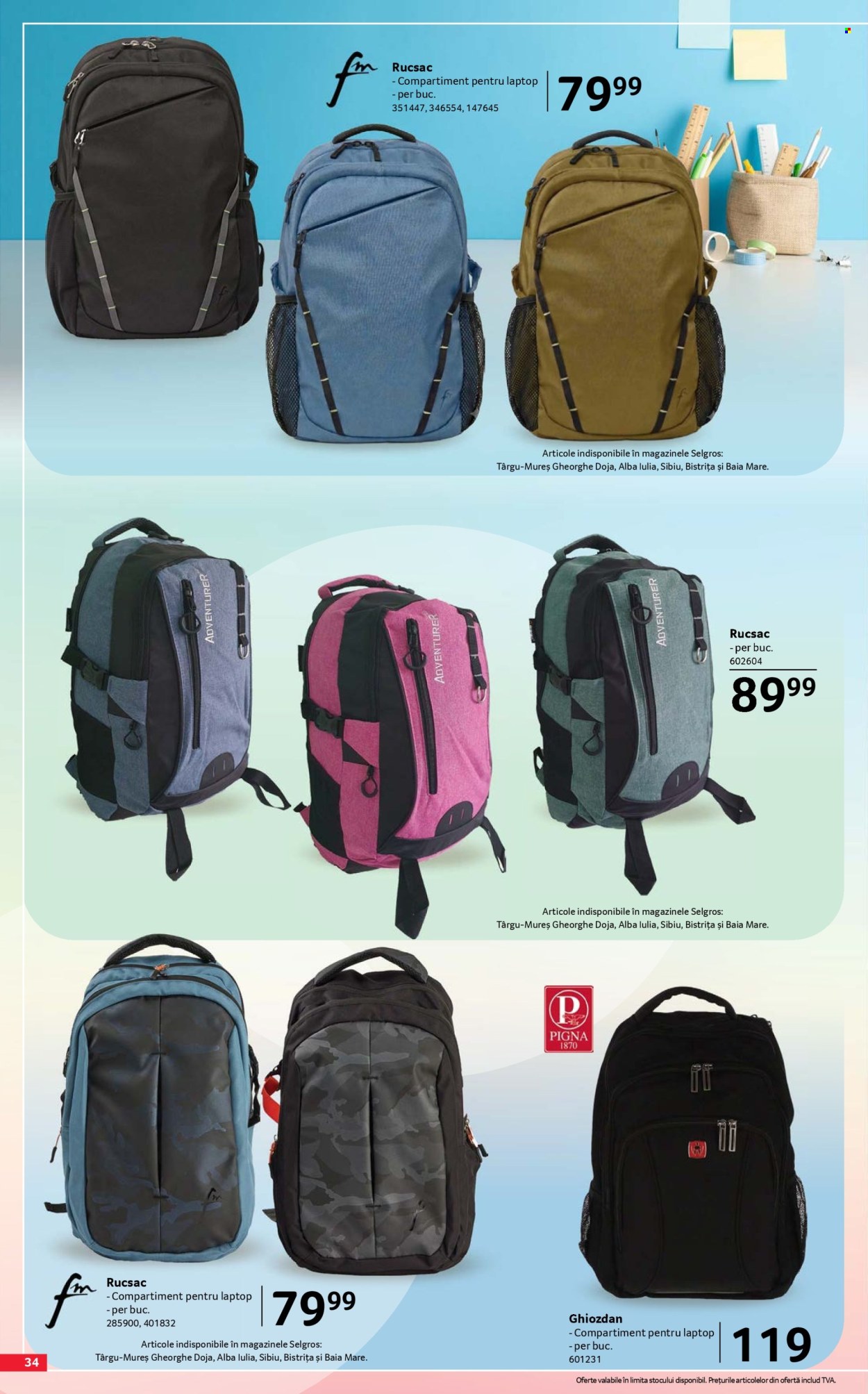 Catalog Selgros - 07.08.2026 - 20.08.2026. Pagina 34