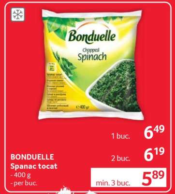 BONDUELLE Spanac tocat