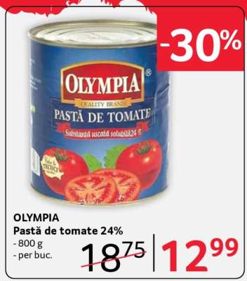 OLYMPIA Pastă de tomate 24%