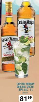 CAPTAIN MORGAN ORIGINAL SPICED