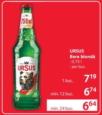 URSUS Bere blondă