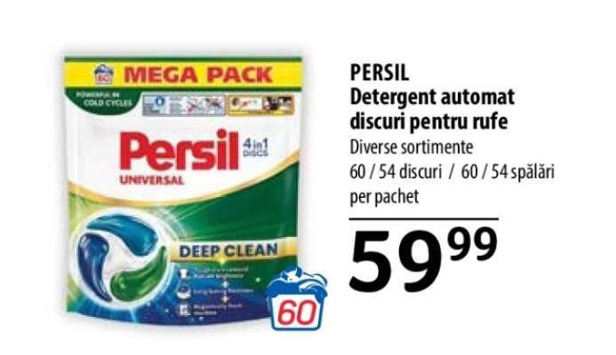 Persil Detergent automat discuri pentru rufe