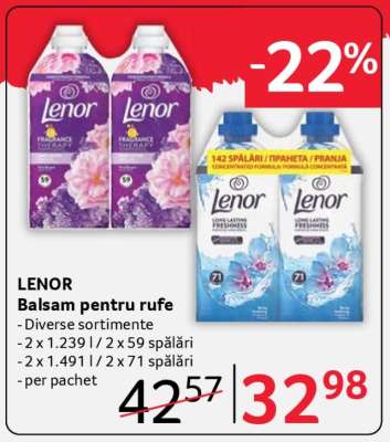 LENOR Balsam pentru rufe