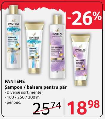 PANTENE Șampon / balsam pentru păr