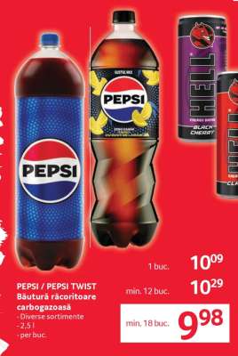PEPSI / PEPSI TWIST Băutură răcoritoare carbogazoasă