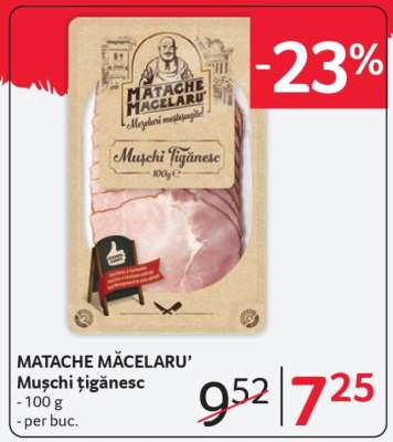 MATACHE MĂCELARU' Mușchi țigănesc