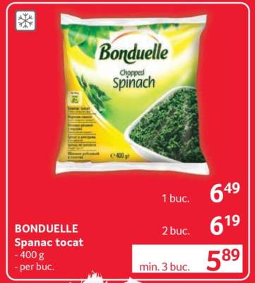 BONDUELLE Spanac tocat