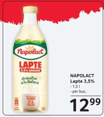 NAPOLACT Lapte 3,5%