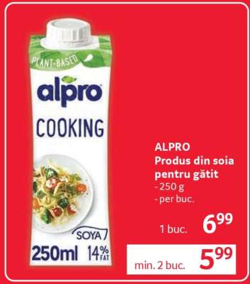 ALPRO Produs din soia pentru gătit
