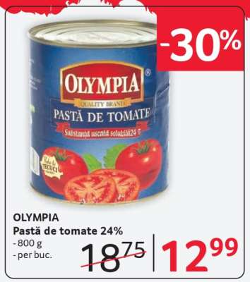 OLYMPIA Pastă de tomate 24%