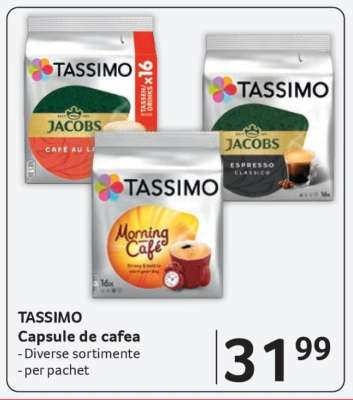 Tassimo Capsule de cafea