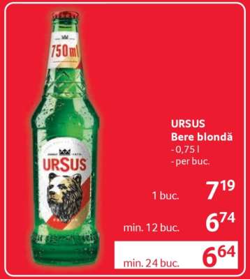 URSUS Bere blondă