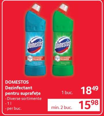 DOMESTOS Dezinfectant pentru suprafeţe