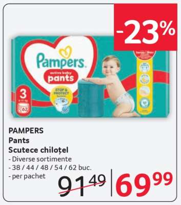 PAMPERS PANTS