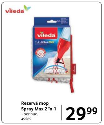 Rezervă mop Spray Max 2 în 1