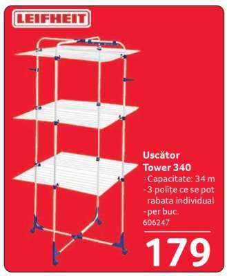Uscător Tower 340