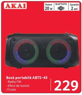 Boxă portabilă ABTS-45