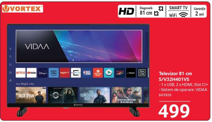 Televizor 81 cm S/V32H401VS
